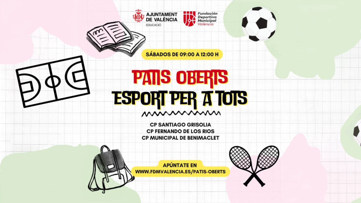 1020 Patis Oberts. Esports per a tots